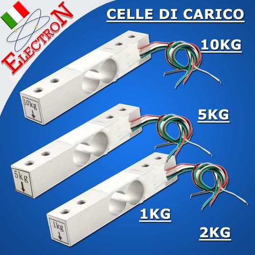 Cella carico 1kg - cella, 2kg